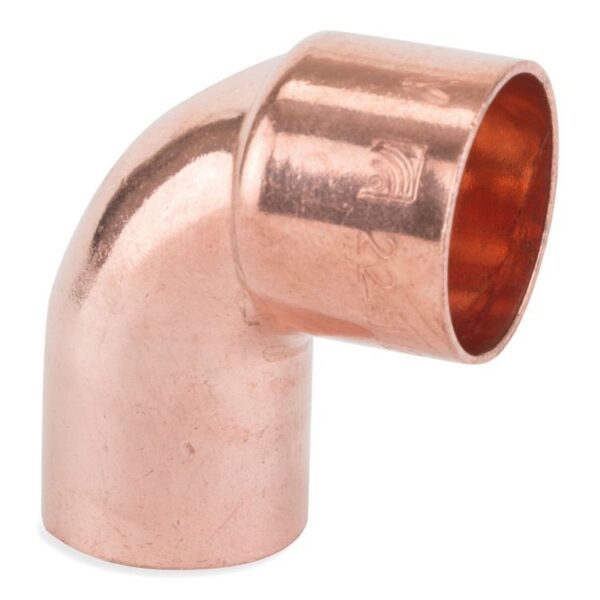 15mm Copper End Feed 90° Street Elbow