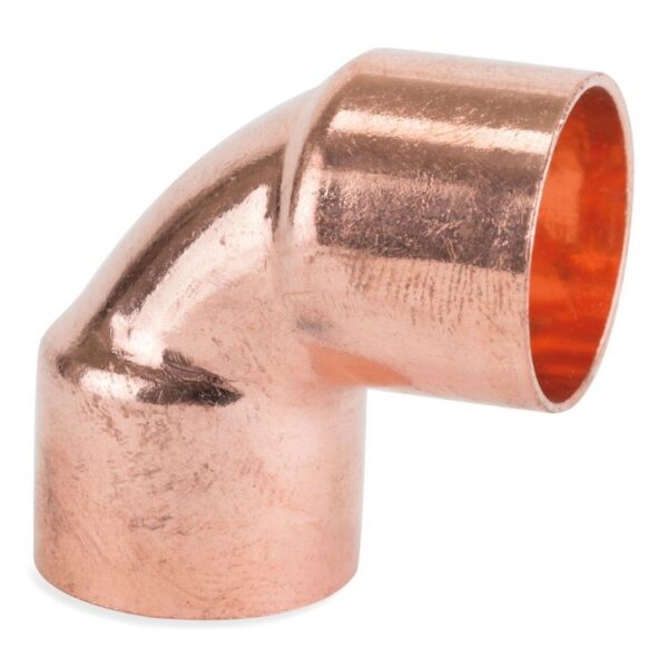 10mm Copper End Feed 90° Elbow