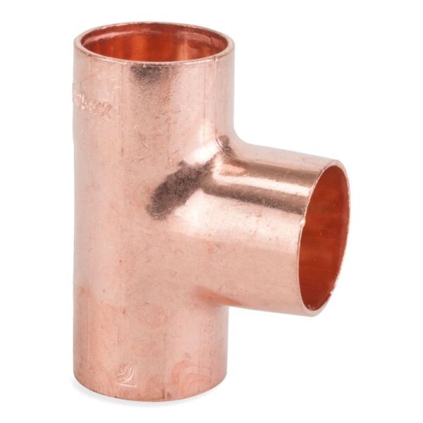 22mm Copper End Feed Equal Tee (MWP-22mmCEFET)