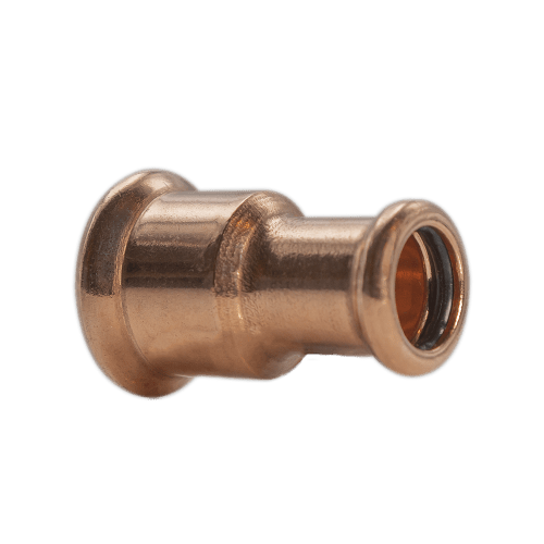 22mm x 15mm Copper Press Fit Reduced Coupler (M Press)