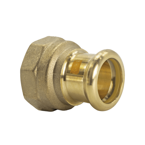 35mm Gas Copper Press Fit x 1.25" BSP Male Coupler (M Press)