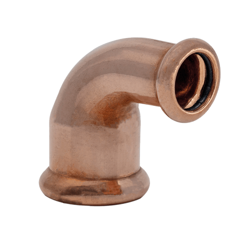 28mm x 15mm Copper Press Fit 90° Reduced Elbow (M Press)