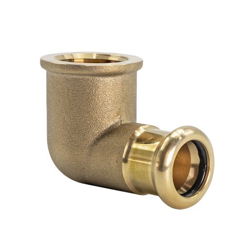 15mm Copper Press Fit x 1/2" BSP Female 90° Elbow (M Press)