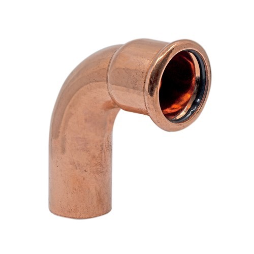 28mm Copper Press Fit 90° Street Elbow (M Press)