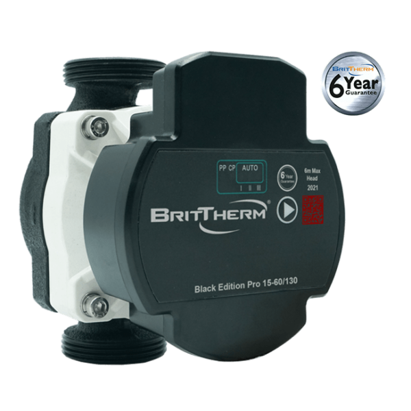 BritTherm™ Black Edition Pro 15-60/130 Compact Heating Circulator | © MWPHS.co.uk