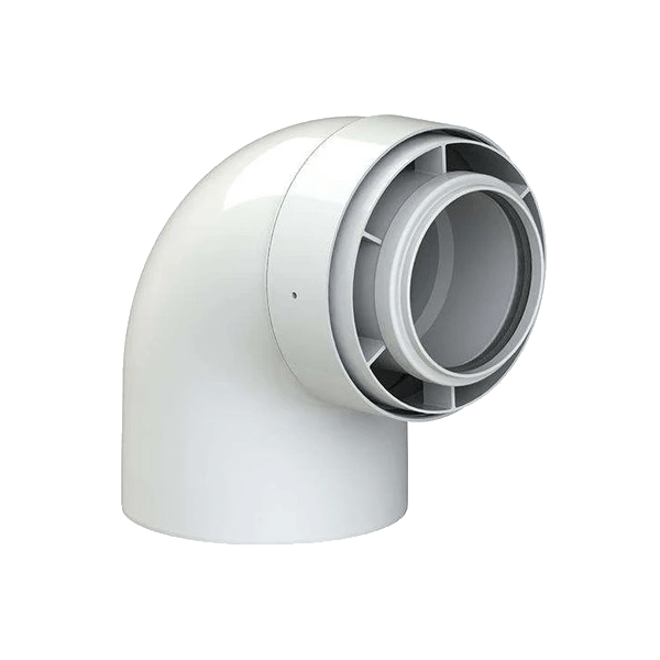 Viessmann 87° Flue Bend 60/100mm (7373226)