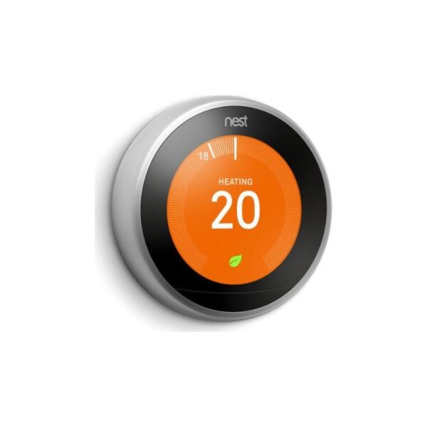 Nest Learning Thermostat 3rd Generation Stainless Steel (T3028GB)