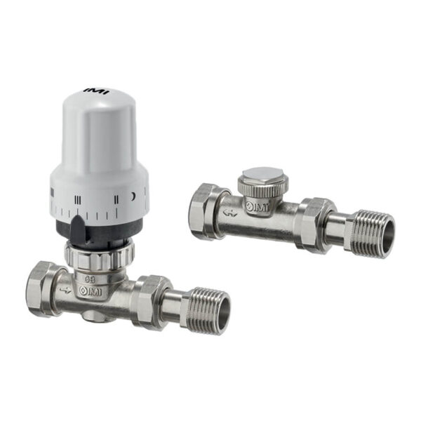 IMI Calypso 15mm Straight TRV & Lockshield Pack (9690-62.800) | © MWPHS.co.uk