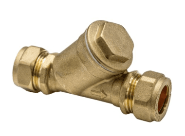 15mm Y Brass Strainer