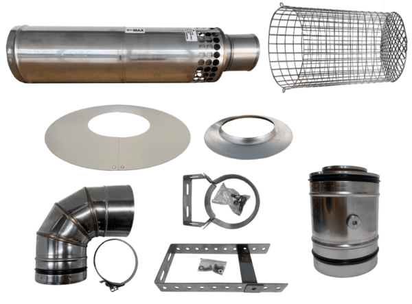 EOGB Sapphire High Level Long Flue Kit