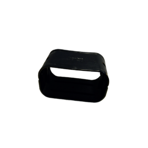 Pump House ASHP Trunking Connection Piece (Black)