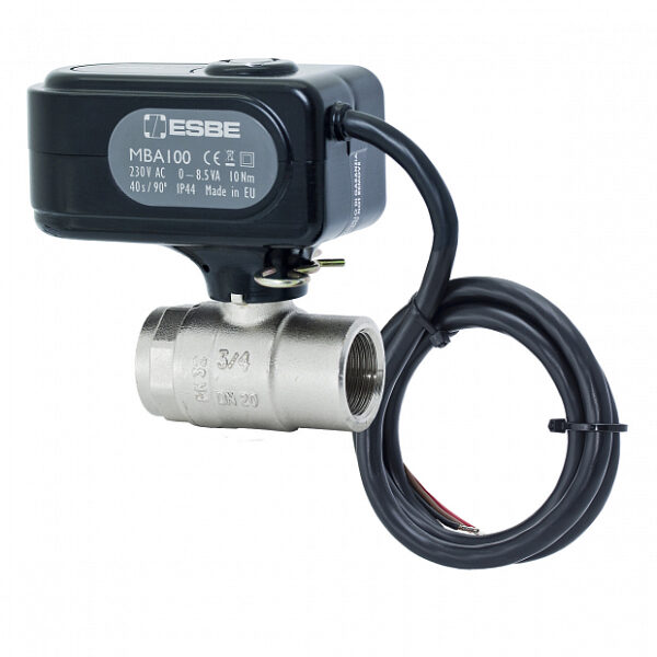 ESBE Motorised Zone Valve with 3/4″ Ball Valve (43100100)