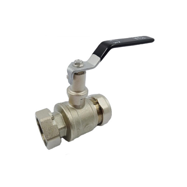 Intatec 1 1/4" Female Swivel x 35mm Compression Extended Lever Ball Valve (HPBV35)